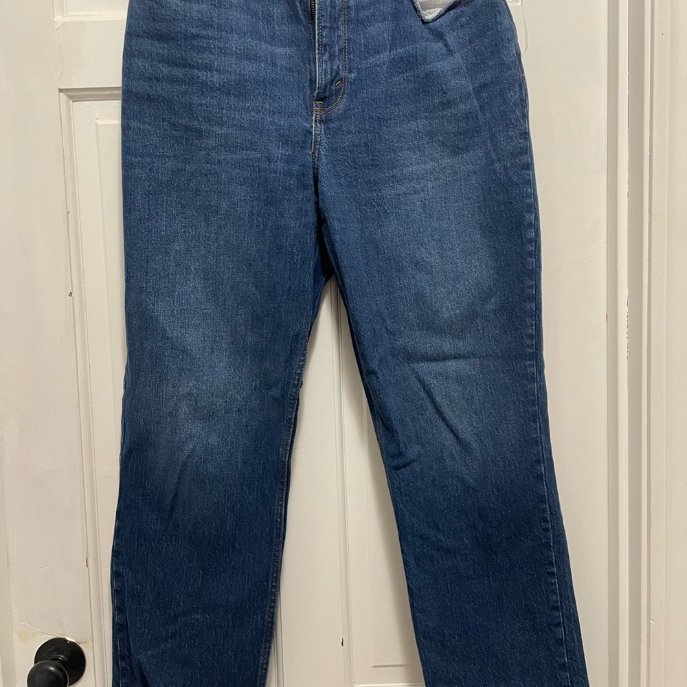 Abercrombie & Fitch Blue High Rise Jeans